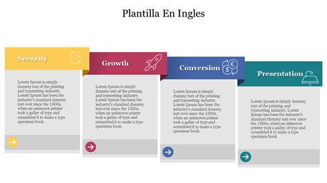 Creative Plantilla En Ingles Ppt Presentation Slide