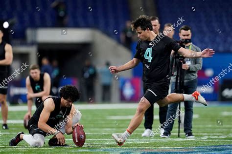 Texas Kicker Cameron Dicker 04 Participates Editorial Stock Photo