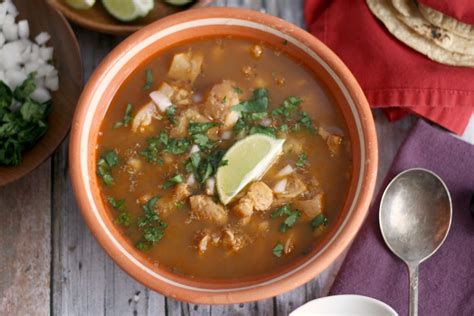 Menudo Red Chile Tripe Soup Salt And Sugar