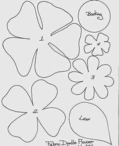 40 Mejores Colecciones Moldes Dibujos De Flores Faciles De Hacer Alyshia Kanters Blogs