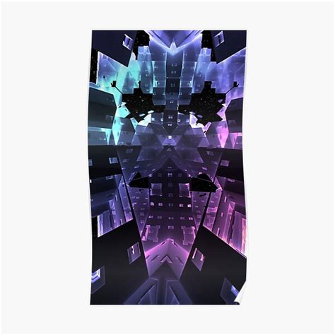 Interstellar Tesseract Poster For Sale By Zeonionx Redbubble