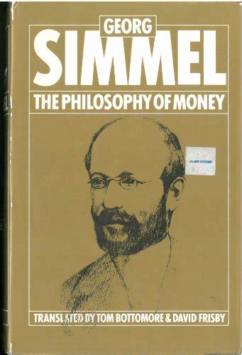 The Philosophy Of Money Simmel Georg 9780710088741 AbeBooks