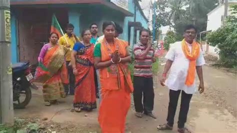 Panchayat Election 2023 ভোটের ময়দানে প্রতিপক্ষ দুই জা ঘাসফুল পদ্মের