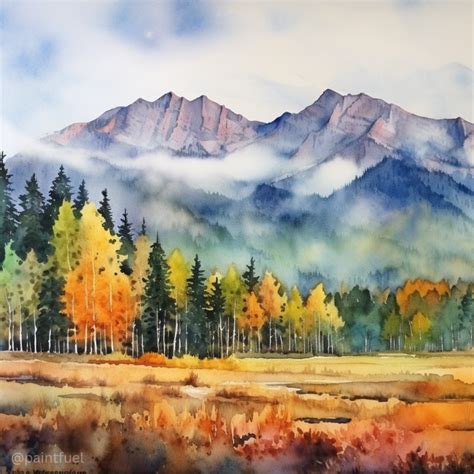 100 Mountain Painting Ideas And Tutorials Art Landscape Inspiration