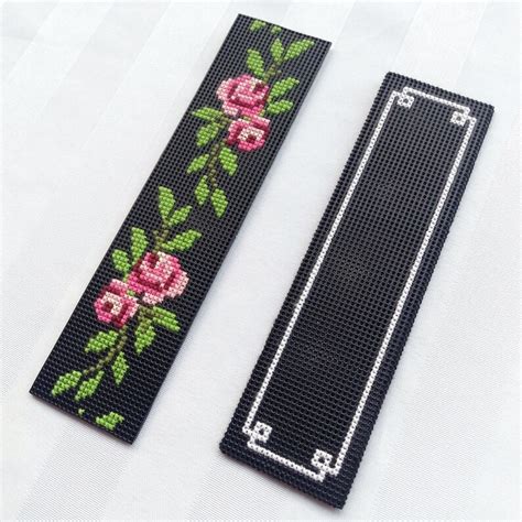 Plastic Canvas Cross Stitch Bookmarks Unique Ts Etsy