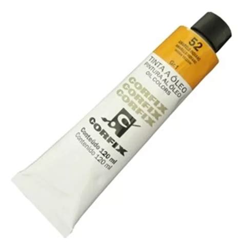 Corfix Tinta A Oleo 120ml Cor do óleo Amarelo Indiano 52 MercadoLivre