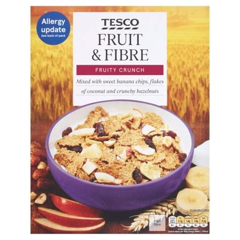 Tesco Fruit And Fibre Cereal 750g Tesco Groceries