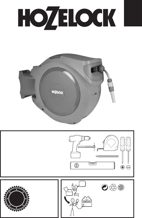 User Manual Hozelock Auto Reel English Pages