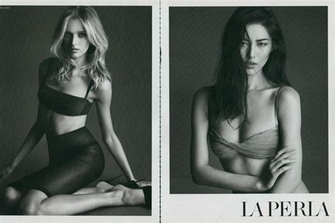 La Perla Lingerie Magazine Print Advertising Sexy Soutien Gorge Bonneterie Eur