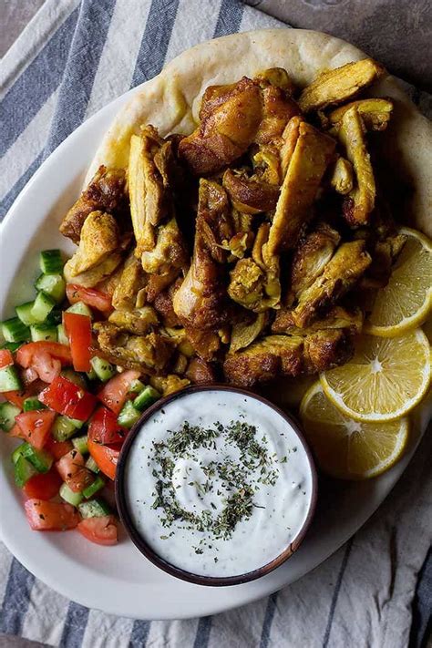 Homemade Chicken Shawarma Recipe [video] • Unicorns In The Kitchen