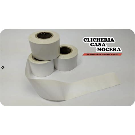 Fita Foil Hot Stamp Branca Shopee Brasil