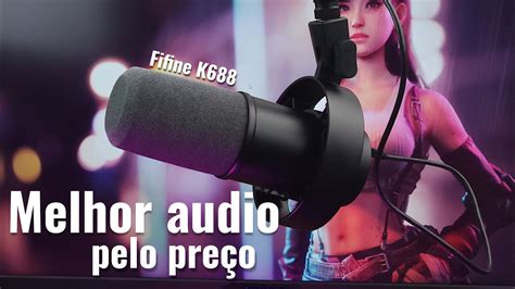 Esse microfone é o MELHOR que a Fifine já FEZ K688 Amplitank Review