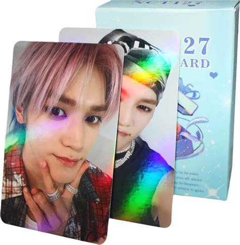 Pyajuu Nct 127 Photocard 50pcs Nct127 Laser Album Photocard Nct 127 Lomo Card T