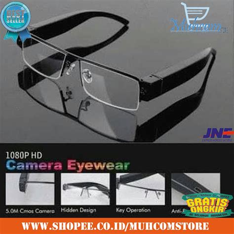 Jual Glasses Camera Full Hd 1080p Spy Cam Kacamata Kamera Pengintai Spycam Kaca Mata Recorder