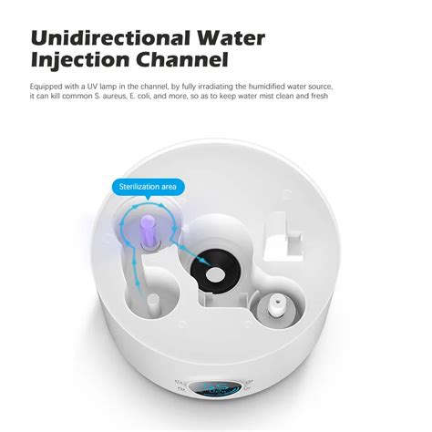 Deerma F628S Humidifier Intelligent Constant Humidity 5L Large Capacity ...