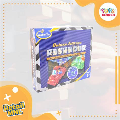 Retailmnl Rush Hour Card Game Deluxe Edition Board Game Kids | Shopee ...