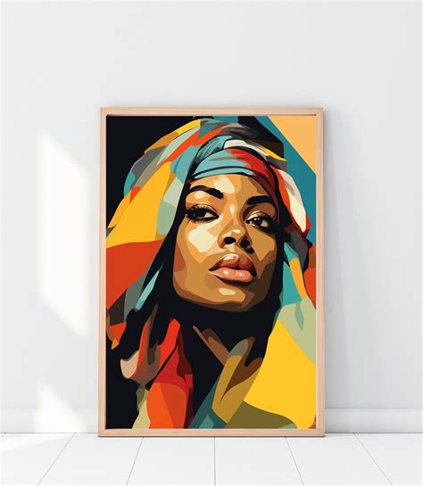 Black Woman Wall Art Black Girl Wall Art Digital Download Printable