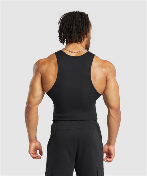 Gymshark Ribbed Tank 3 Pack Black Gymshark