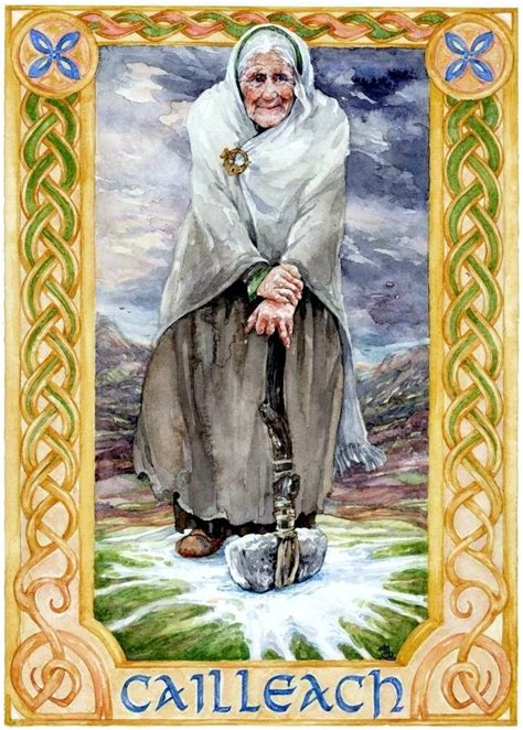 In Irish And Scottish Mythology The Cailleach Is A Hag Goddess