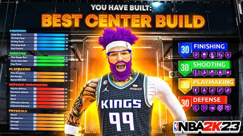 Best Center Build In Nba K Best All Around Big Man Build Best