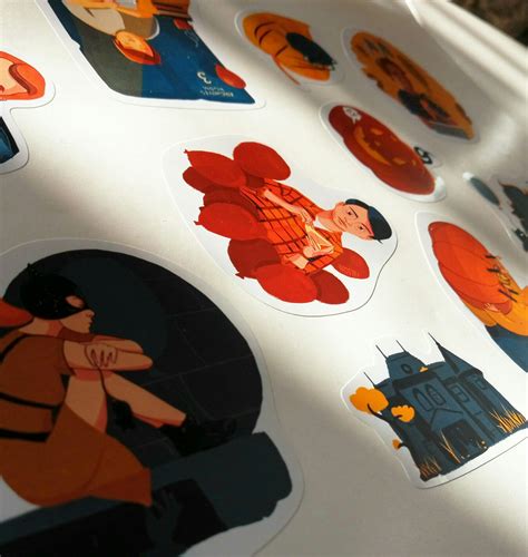 stickers "IT" on Behance