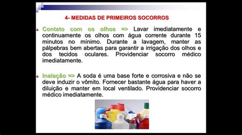 Seguran A No Manuseio De Produtos Qu Micos Youtube