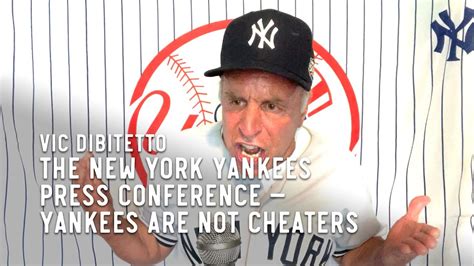 The New York Yankees Press Conference With Vic Dibitetto — Yankees Are