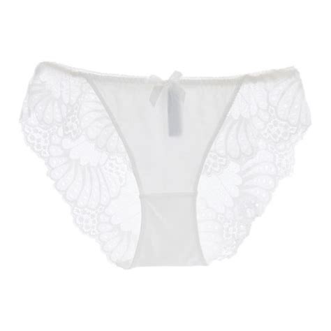 Culotte Sous vêtements de sous vêtements extensibles doux respirants en dentelle lingerie sexy