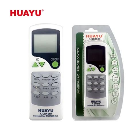 Huayu K CR1519 Universal AC Remote Control Use For CARRIER SPLIT TYPE