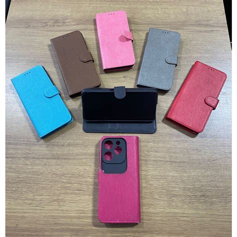 Capa Carteira Flip Infinix Hot X Hot I X B Couro Anti Impacto Porta Cartao E