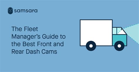 The Best Front And Rear Dash Cams For Fleets