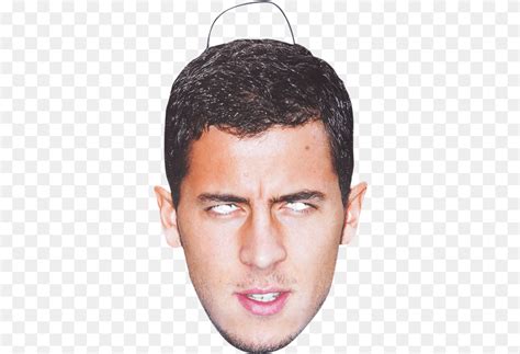 Chelsea Eden Hazard Face Mask Eden Hazard Face Mask, Adult, Head, Male ...