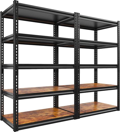 Amazon Raybee Garage Shelving Heavy Duty Lbs Storage Shelves