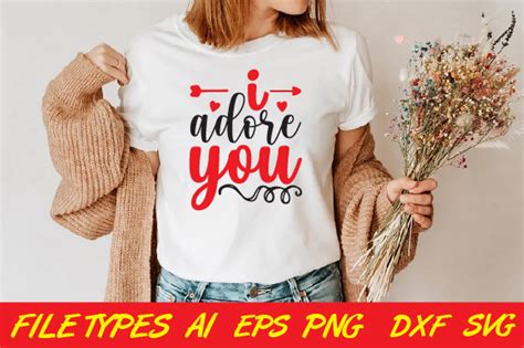I Adore You Graphic by Creative SVG World · Creative Fabrica