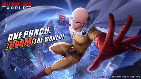 One Punch Man World Is Coming Soon To The Sea Region Managed By