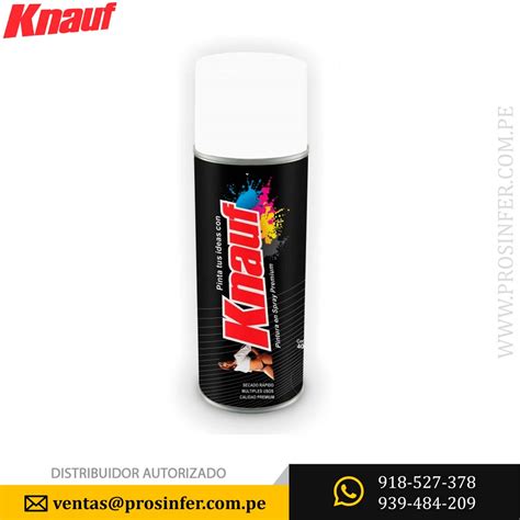 Pintura En Spray Laca Transparente Knauf Distribuidor Knauf Per