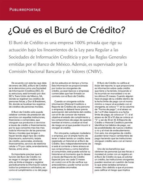 Qué es el Buró de Crédito Coparmex