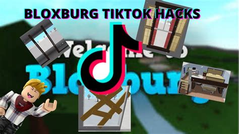 4 Bloxburg Tiktok Build Hacks Roblox Bloxburg Youtube