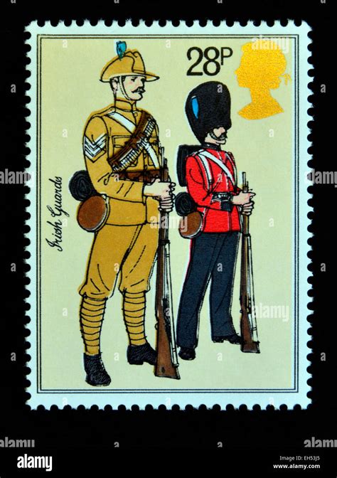 Postage Stamp Great Britain Queen Elizabeth Ii 1983 British Army