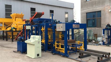 Automatic Block Making Plant Qt5 15 Interlock Pavers Solid Porous Maxi