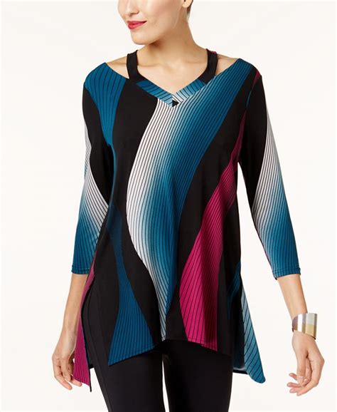 Alfani Cutout Tunic Created For Macys Macys