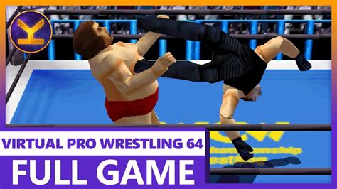 Virtual Pro Wrestling Nintendo Champion Road Gameplay