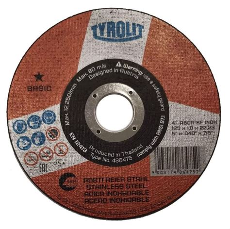 Tyrolit Original Superthin Cutting Disc Mmx Mmx Mm For