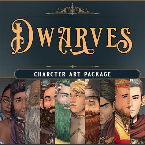 Dwarves - Character Art Package — Eren Angiolini