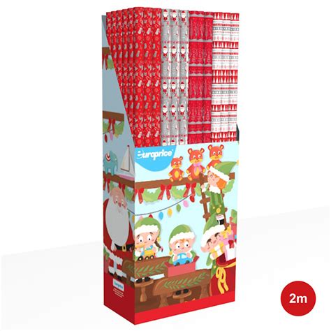 Rolo Papel Fábrica do Pai Natal 70x200 Europrice