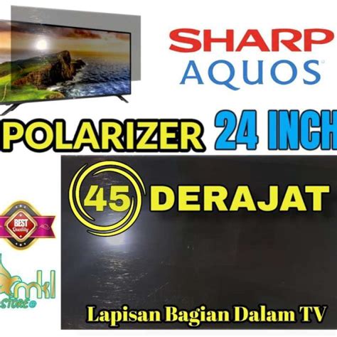 Jual Polaris Polarizer Tv Lcd Led Inch Derajat Di Seller Elektro