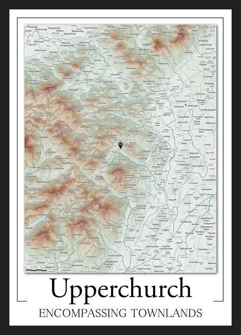 Geomaps Local Irish Townland Poster Maps