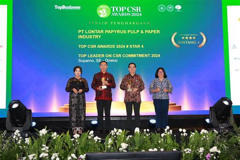 Unit Usaha App Group Raih Penghargaan Tertinggi Top Csr Awards