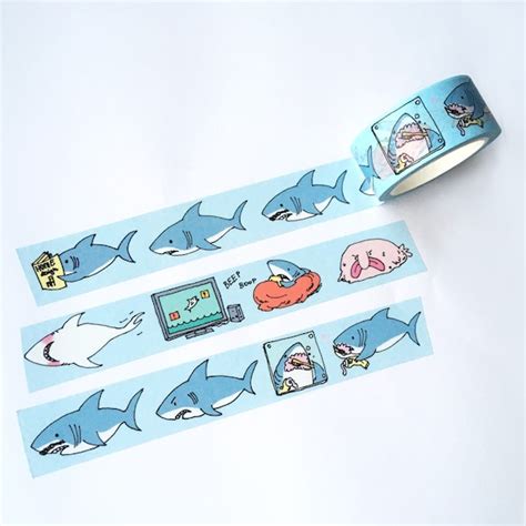 Cartoon Washi Tape Etsy