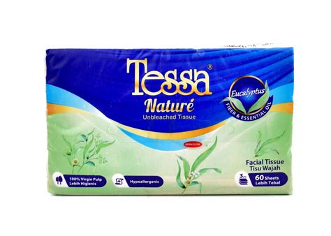 Tissue Tessa Nature Tissu Wajah Sheet Ply Lebih Tebal Lazada